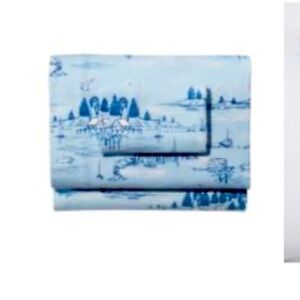 Coastal Landscape Flannel Sheet Collection